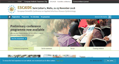 Desktop Screenshot of escaide.eu