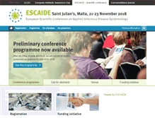 Tablet Screenshot of escaide.eu